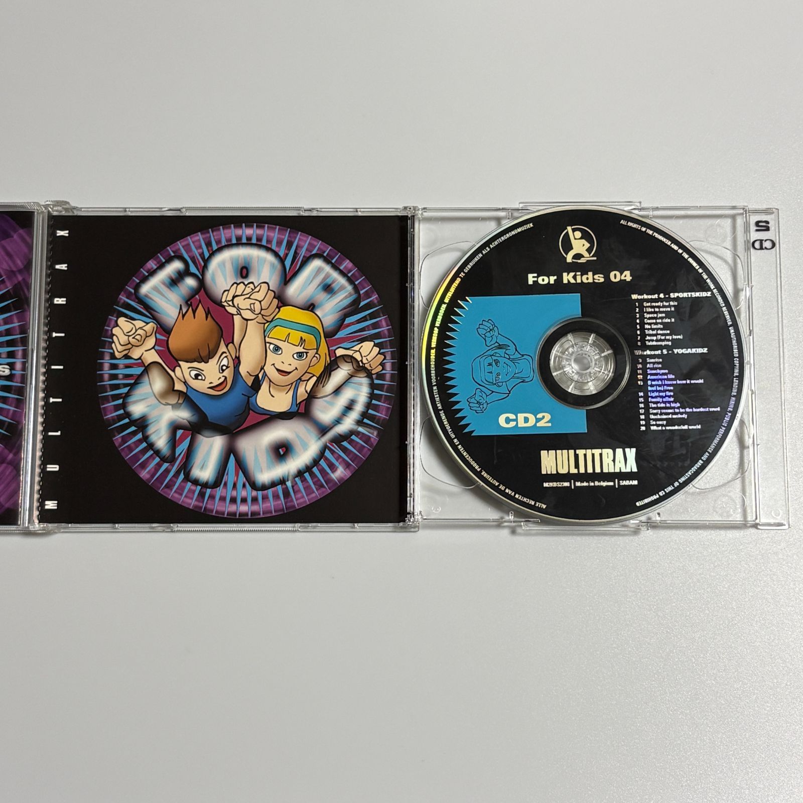 エアロビクス2枚組CD『Multitrax For Kids Volume 04』 - メルカリ