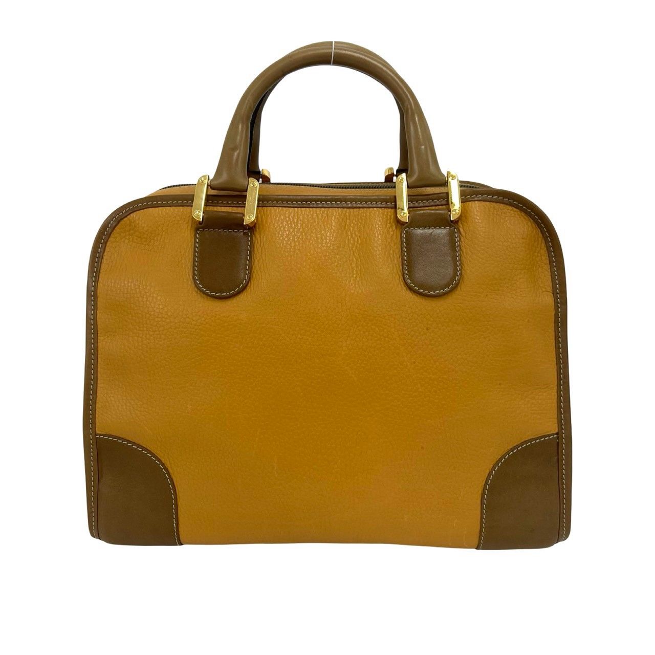 極 美品 希少品 保存袋付き LOEWE ロエベ アナグラム ロゴ 刻印 レザー