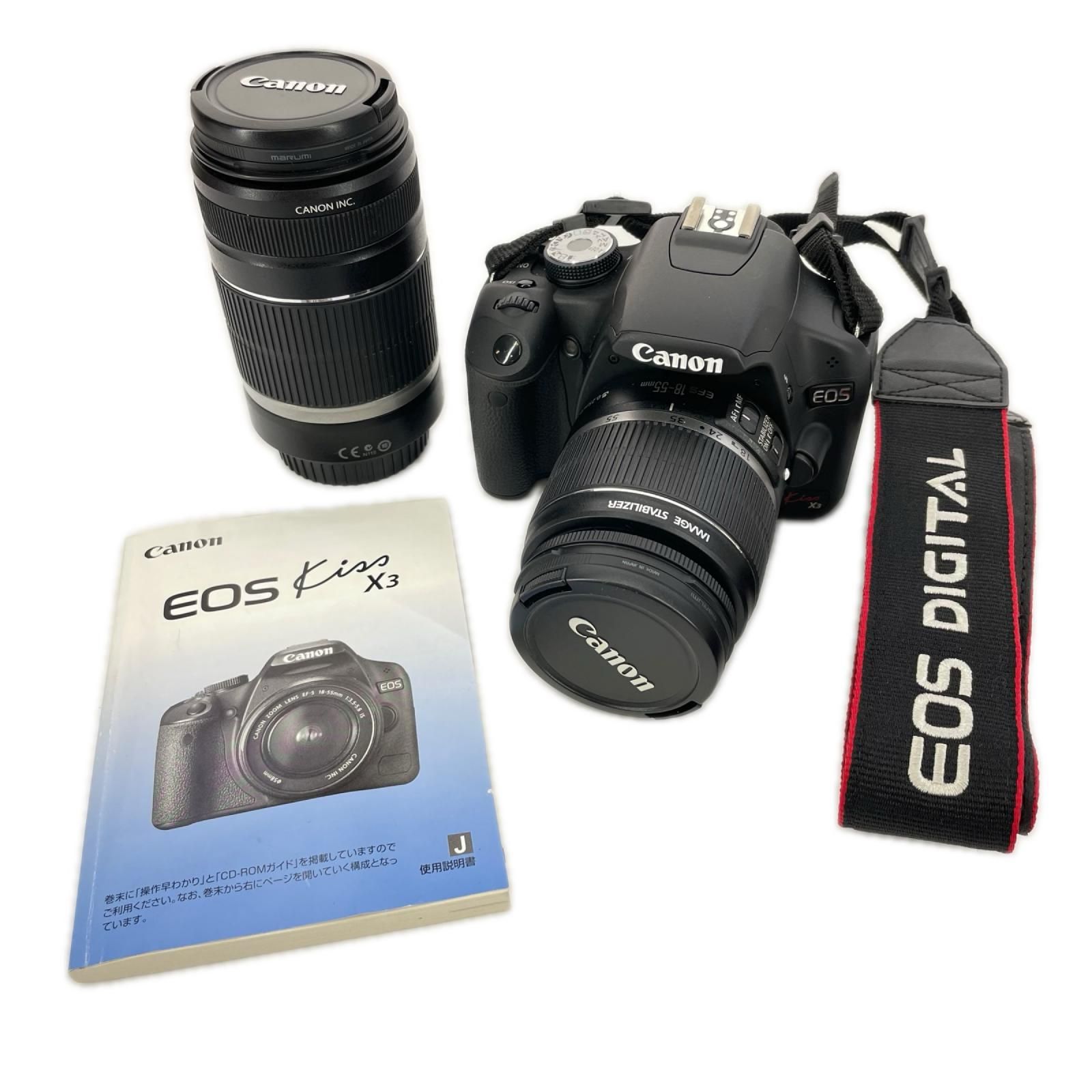 CANON キャノン EOS Kiss X3 デジタル一眼レフカメラ DS126231