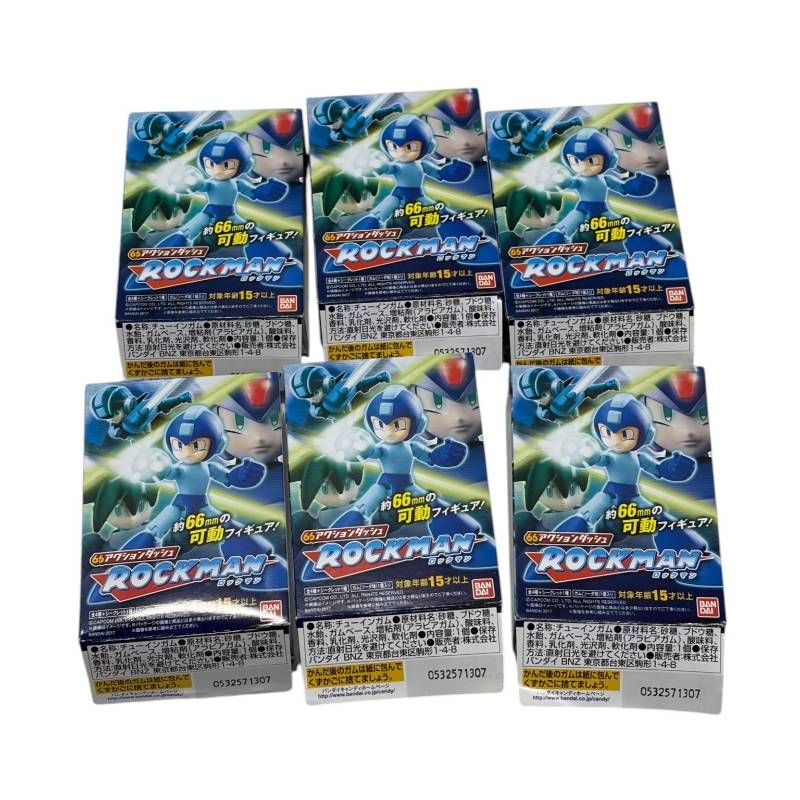BANDAI 66アクションダッシュ ロックマン シークレット赤ロックマン