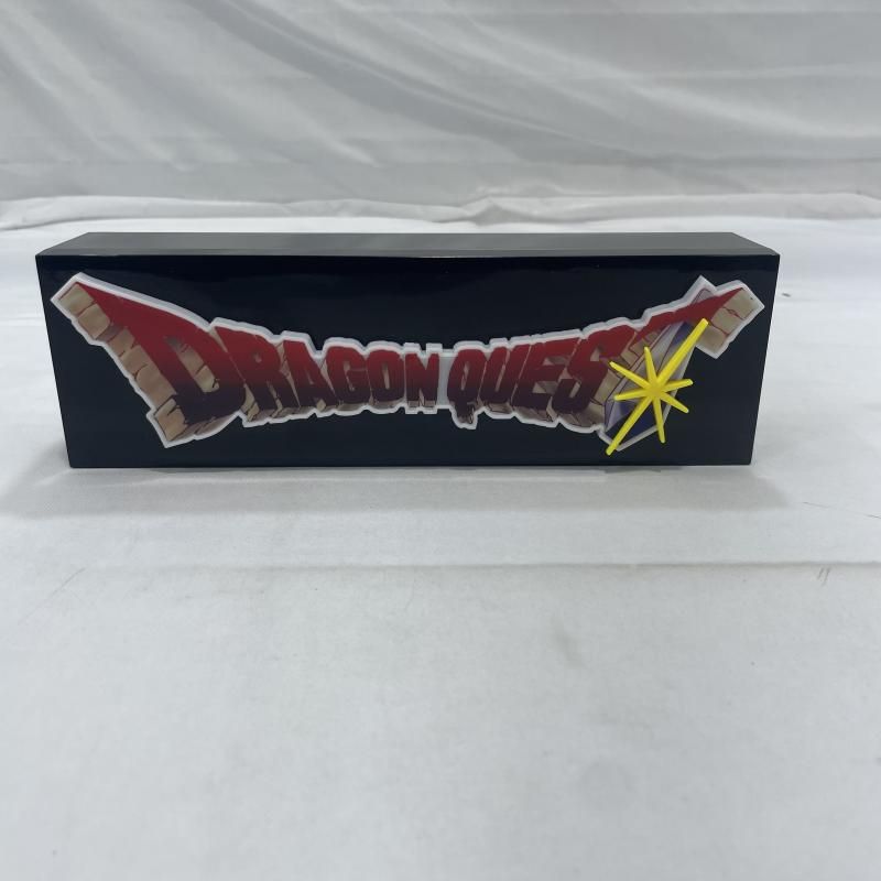 中古】開封)BANDAI 一番くじ B賞 ロゴデザインライト ドラゴンクエスト