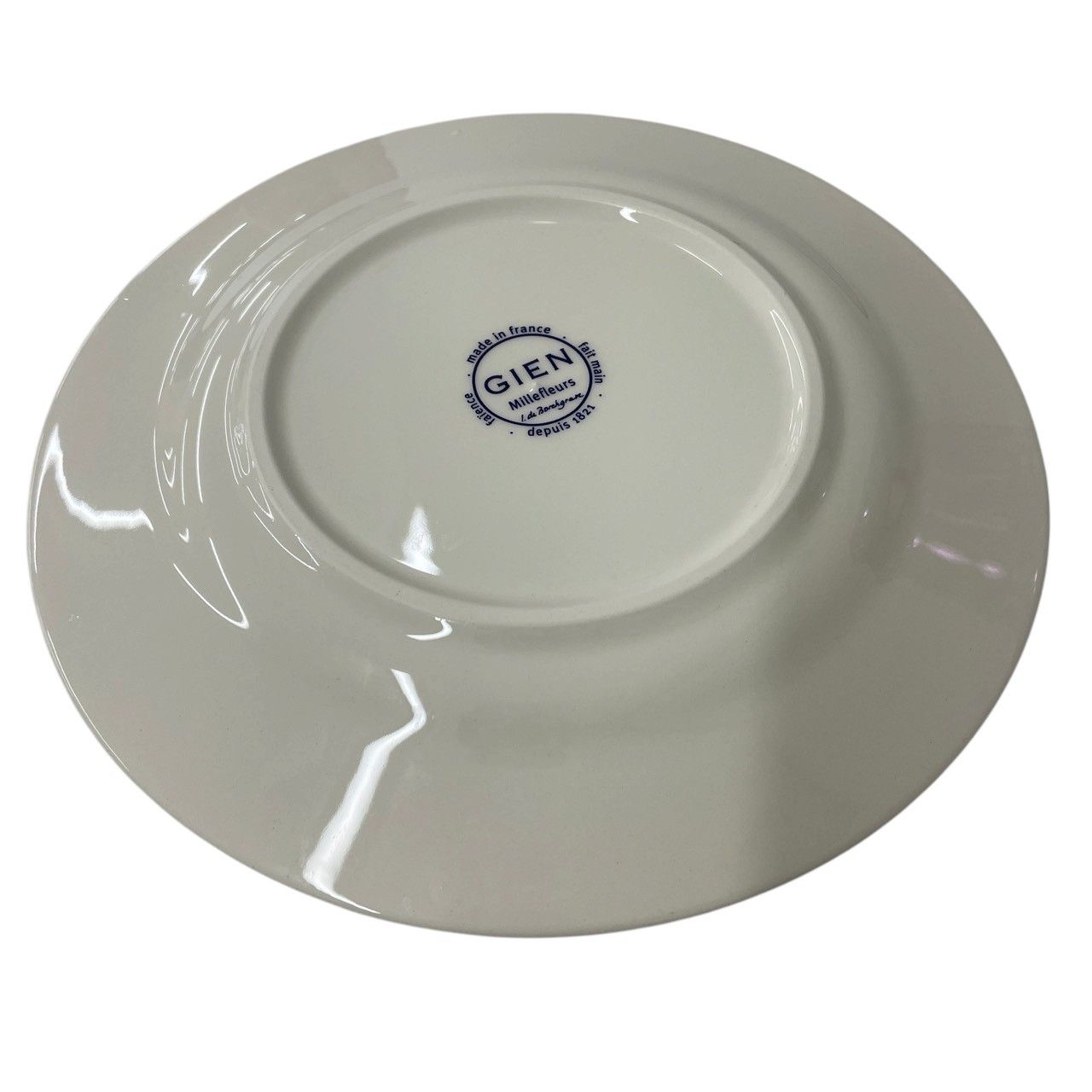 お値下げ: 新品未使用　Gien ミルフルール 皿 2枚セット GIEN/ジアン/ミルフルール/デザートプレート/22cm/2枚セット/花柄