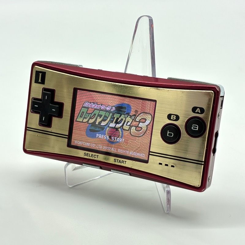 動作品】 Nintendo GAME BOY micro 20th Happy! Mario 任天堂