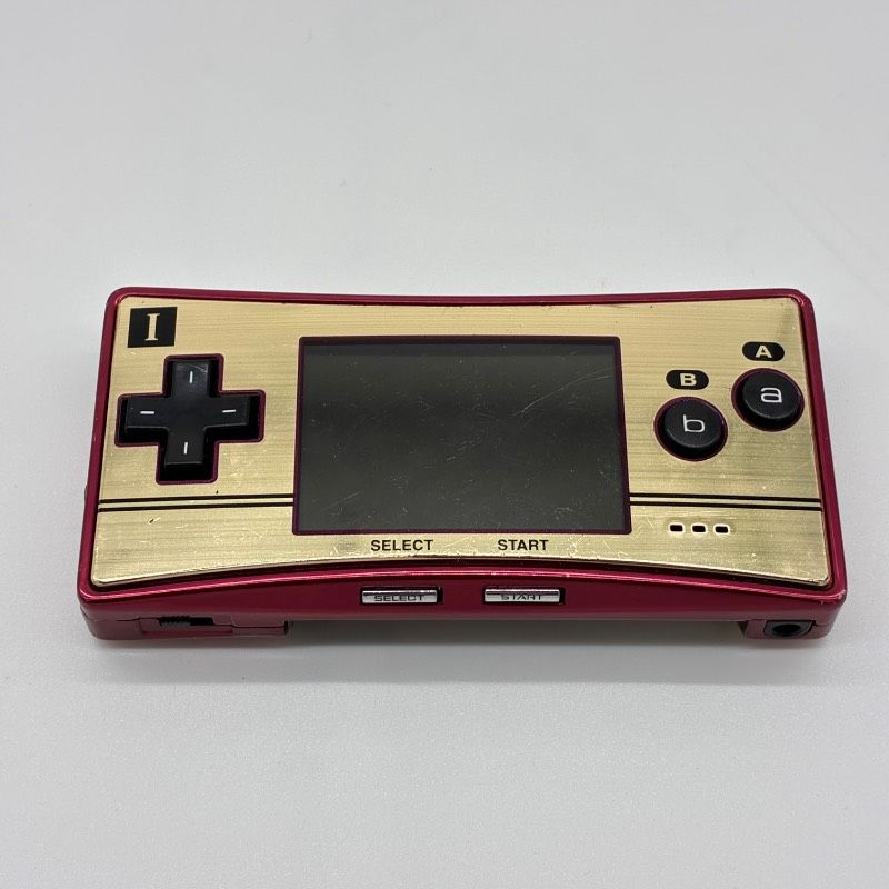 動作品】 Nintendo GAME BOY micro 20th Happy! Mario 任天堂