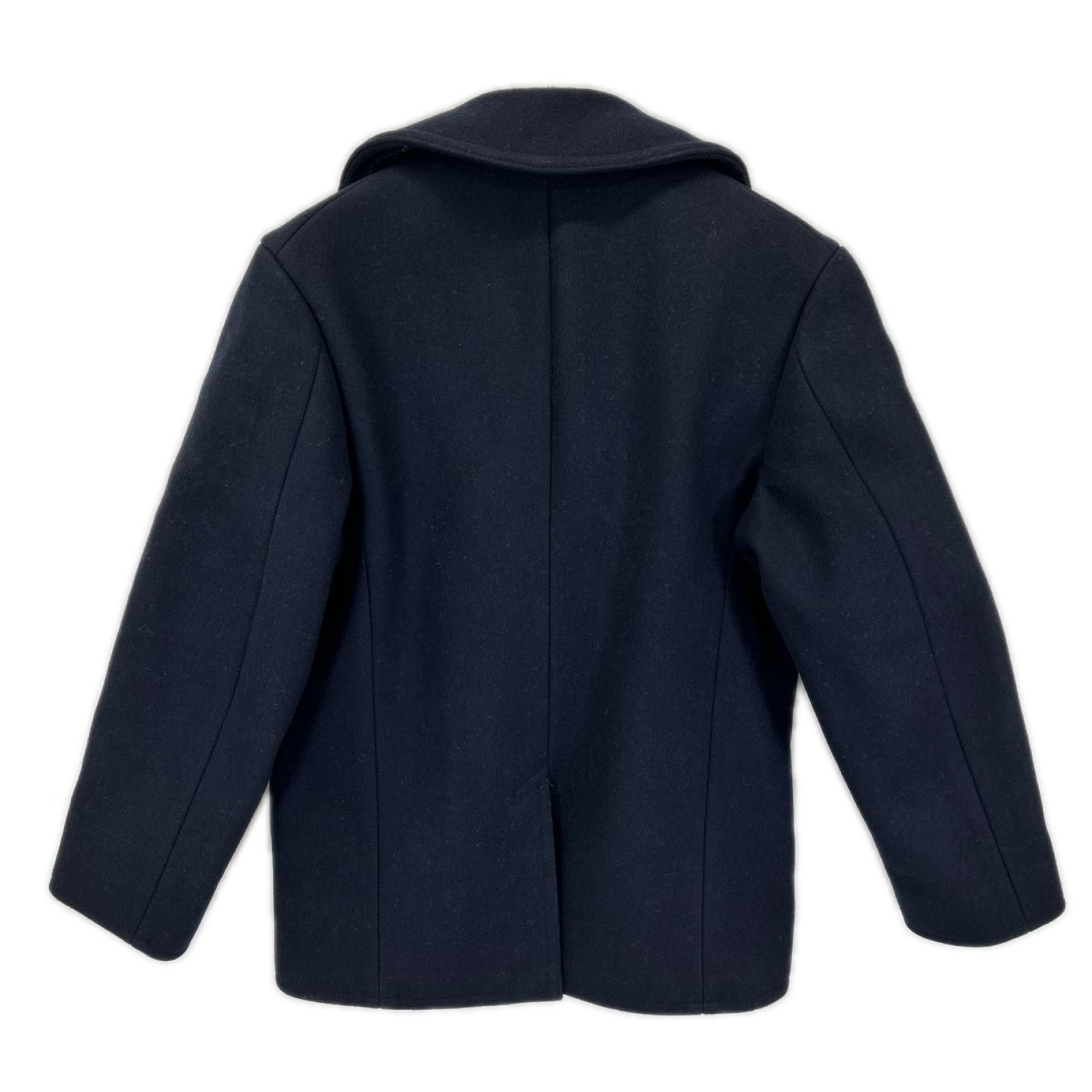 バズリクソン　NAVAL CLOTHING FACTORY ネイビー ピーコート BUZZ RICKSON'S バズリクソンズ BR11554 ネイビー ウール NAVAL