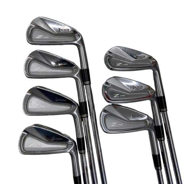 【中古】 ダンロップ SRIXON Z745 8S アイアンセット IR NS PRO 980GH D.S.T (フレックスS) メンズ 男性用 右利き 右用 Cランク ゴルフクラブ