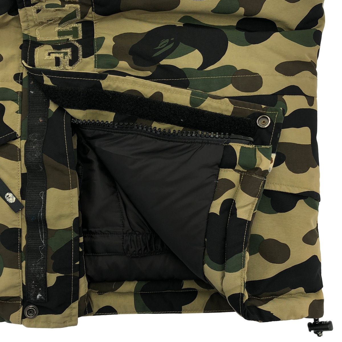 A BATHING APE ア ベイシング エイプ 1st CAMO SNOW BOARD DOWN JACKET