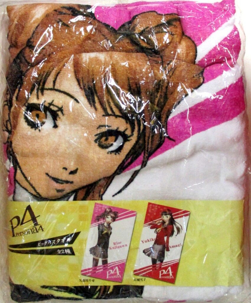 ペルソナ4　プレミアムバスタオル(未開封品) ブレイク ビッグバスタオル/ペルソナ4 久慈川りせ - メルカリ
