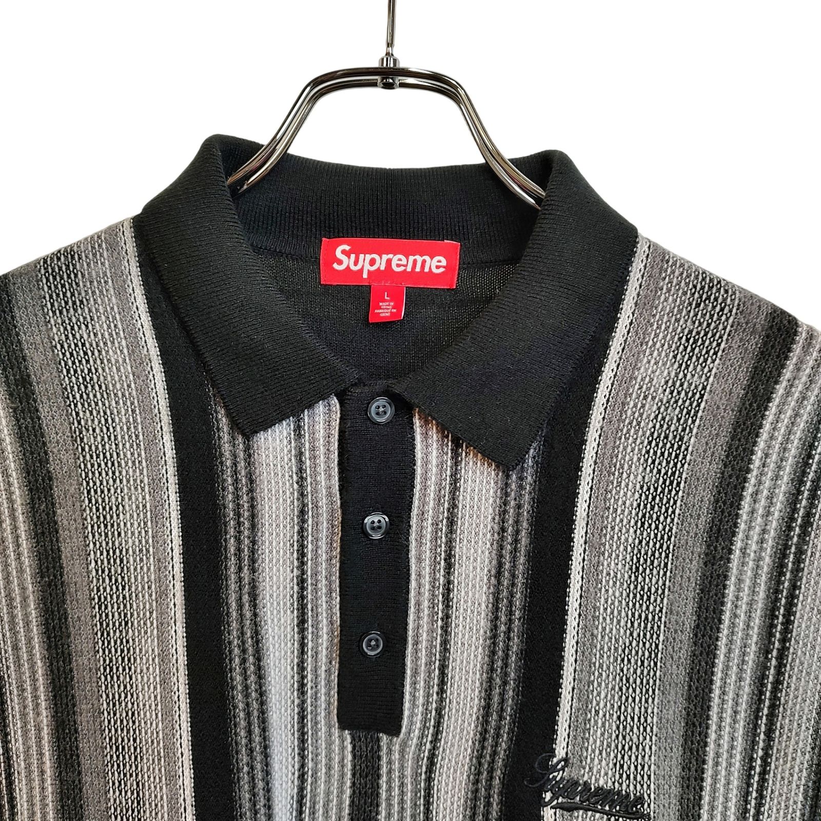 Supreme シュプリーム 26SS Multi Stripe Polo Sweater マルチ