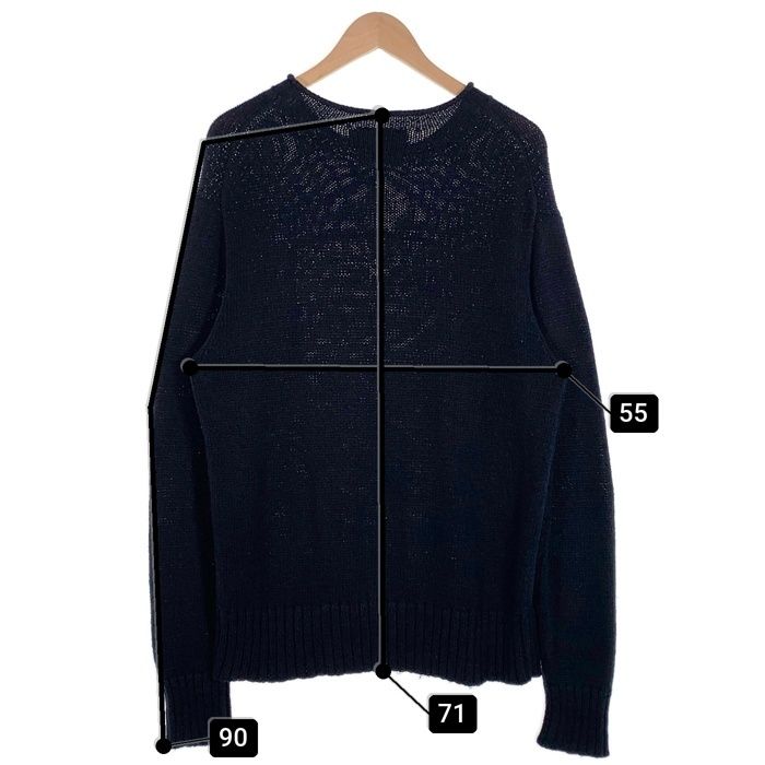 希少✨【ポロバイラルフローレン】カシミヤ99% ニット 星条旗 ネイビー L Polo by Ralph Lauren ポロバイラルフローレン ロールネック 星条旗
