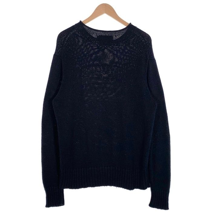 希少✨【ポロバイラルフローレン】カシミヤ99% ニット 星条旗 ネイビー L Polo by Ralph Lauren ポロバイラルフローレン ロールネック 星条旗