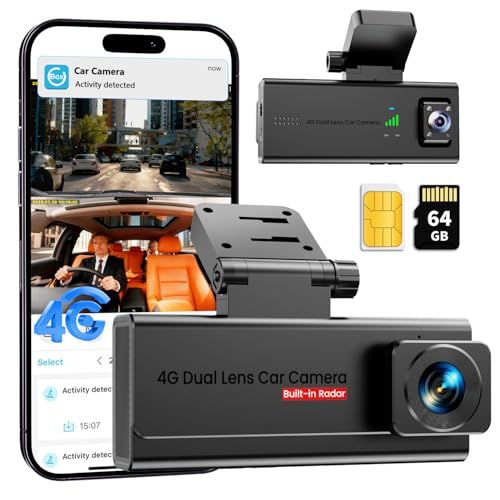 ☆新品☆【2026年強化・24時間リアルタイム遠隔監視・駐車監視・64GB SDカード付属】 4G LTE ドライブレコーダー UCOCARE 車載カメラwi-fiなし 車前＋車内 2K 170度超広角 4G SIMカード付属 7日間の無料デ 85a6e5f1