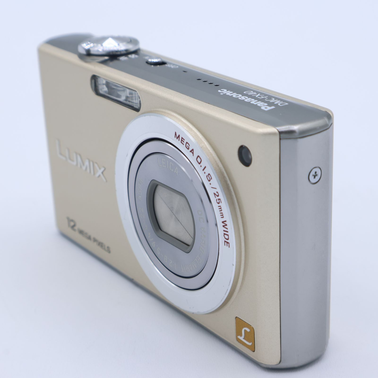 Panasonic LUMIX DMC-FX40 クロスゴールド デジタルカメラ Panasonic パナソニック デジタルカメラ LUMIX (ルミックス) FX40