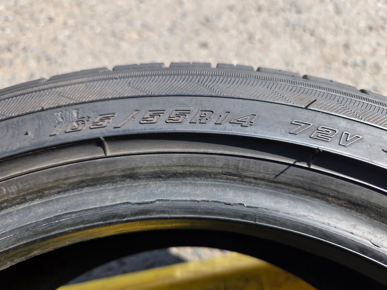 送料無料! 165/55R14 2本 グッドイヤー 20年製 N-BOX N-WGN タント