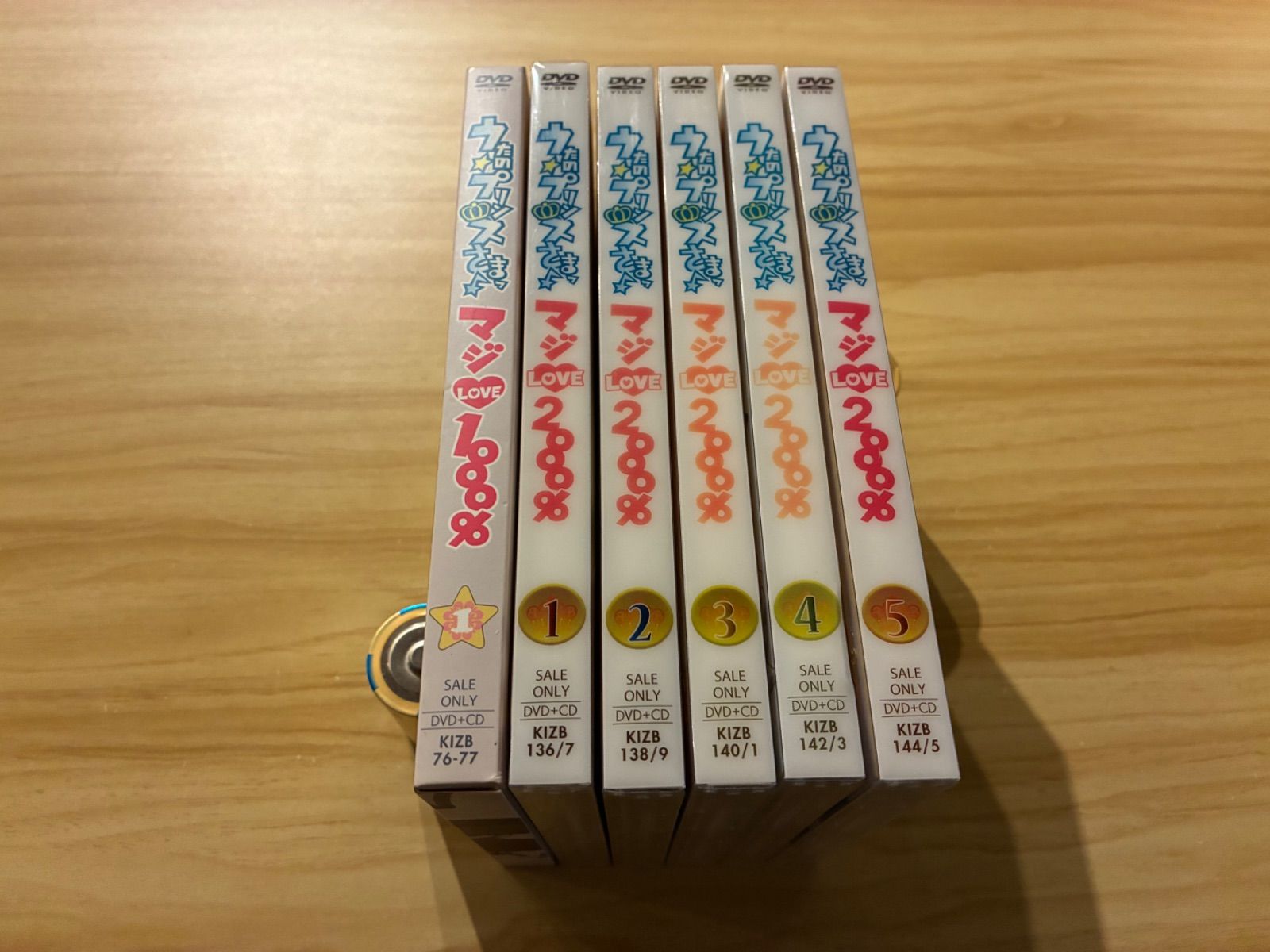 中古][DVD+CD] うたの☆プリンスさまっ♪マジLOVE 6点セット／1000% 第