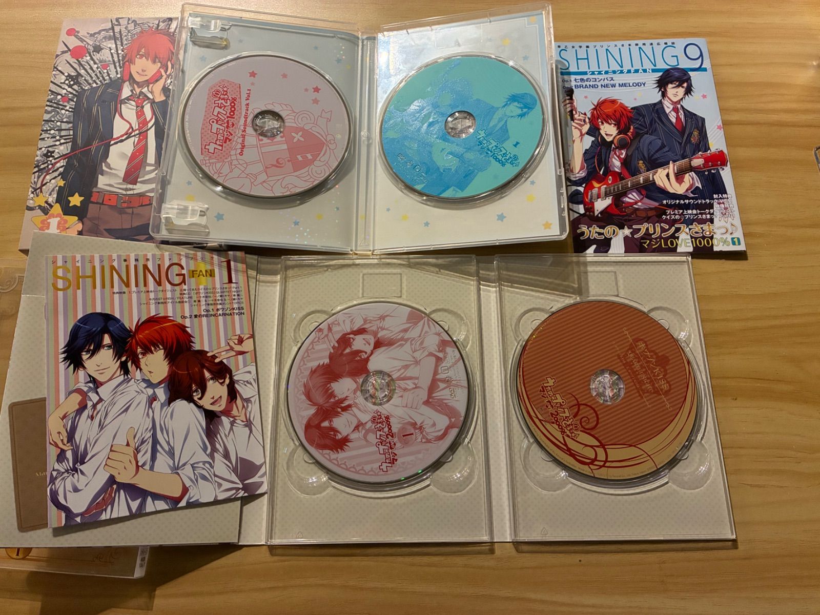 中古][DVD+CD] うたの☆プリンスさまっ♪マジLOVE 6点セット／1000% 第