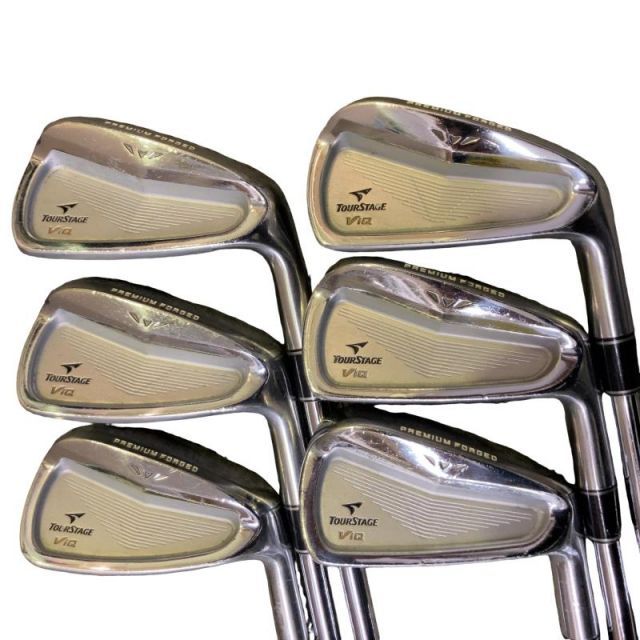 【中古】 ブリヂストン TOURSTAGE ViQ(2006) 6S アイアンセット IR NS PRO 950GH ウェイトフロー (フレックスS) メンズ 男性用 右利き 右用 Dランク ゴルフクラブ