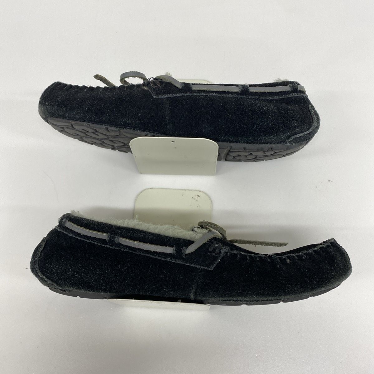 未使用！UGG モカシン スリッポン ブラック 26cm UGG australia モカシン/スリッポン 25cm ブラック ボア 1003390 アグ
