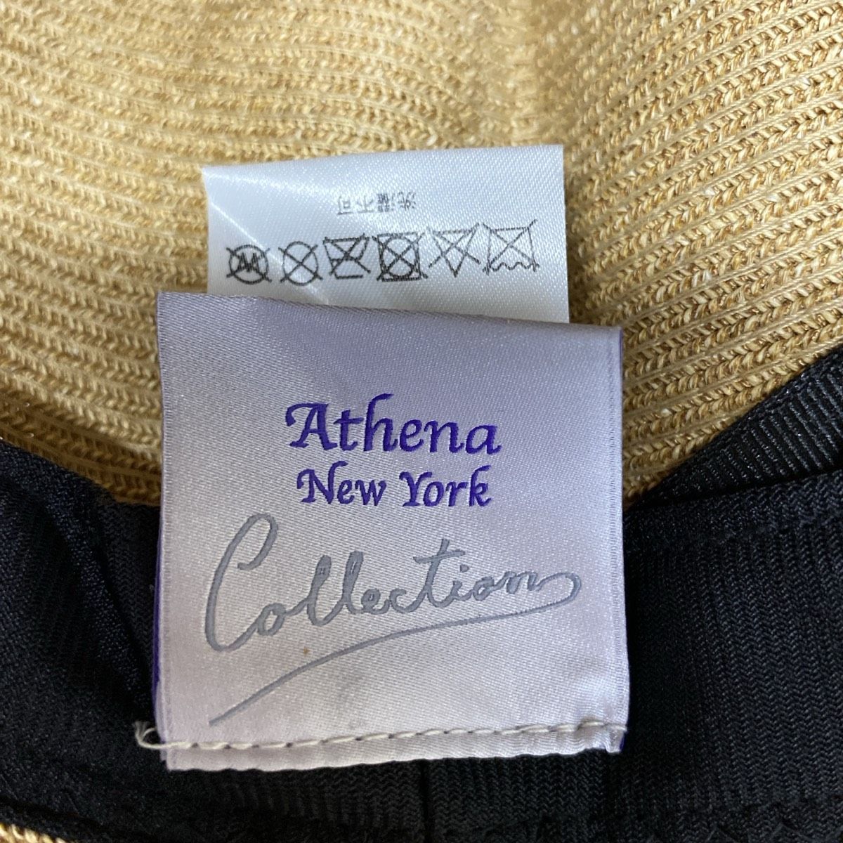 美品 Athena New York/アシーナニューヨーク 帽子 ハット レディース