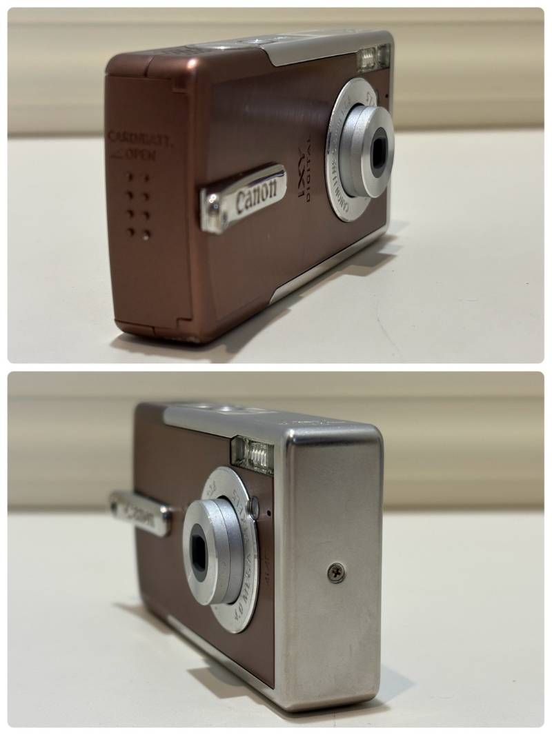Canon IXY DIGITAL L PC1060 コンパクトデジタルカメラ ブロンズ 動作