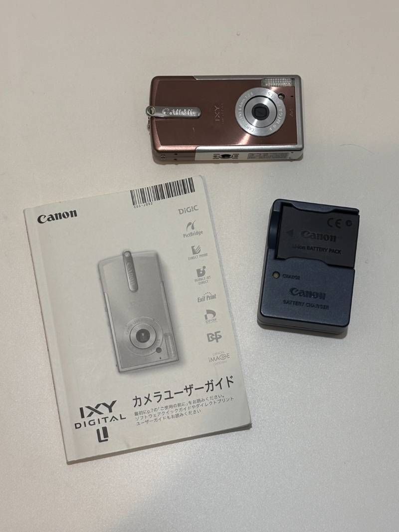 Canon IXY DIGITAL L PC1060 コンパクトデジタルカメラ ブロンズ 動作