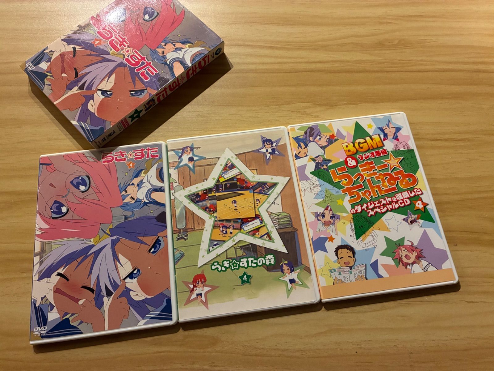 中古][DVD+CD+CD-ROM] らきすた 4-7,10-12 (7巻セット) 初回限定版 (訳