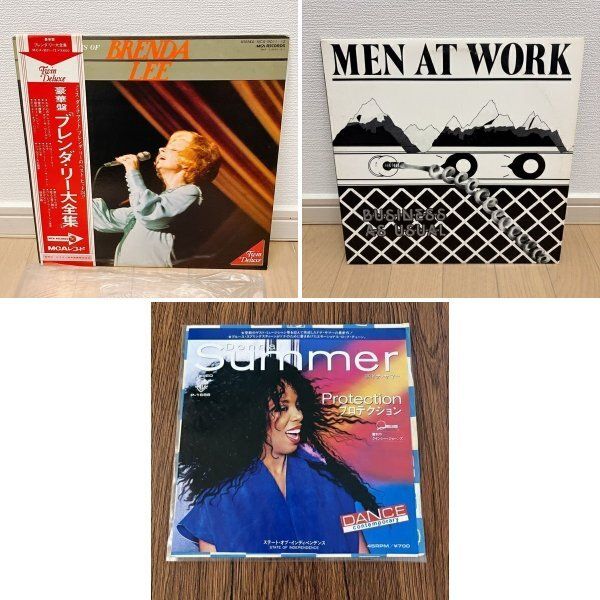 洋楽 レコード LP 3枚 まとめ売り ブレンダ・リー 大全集 メン・アット