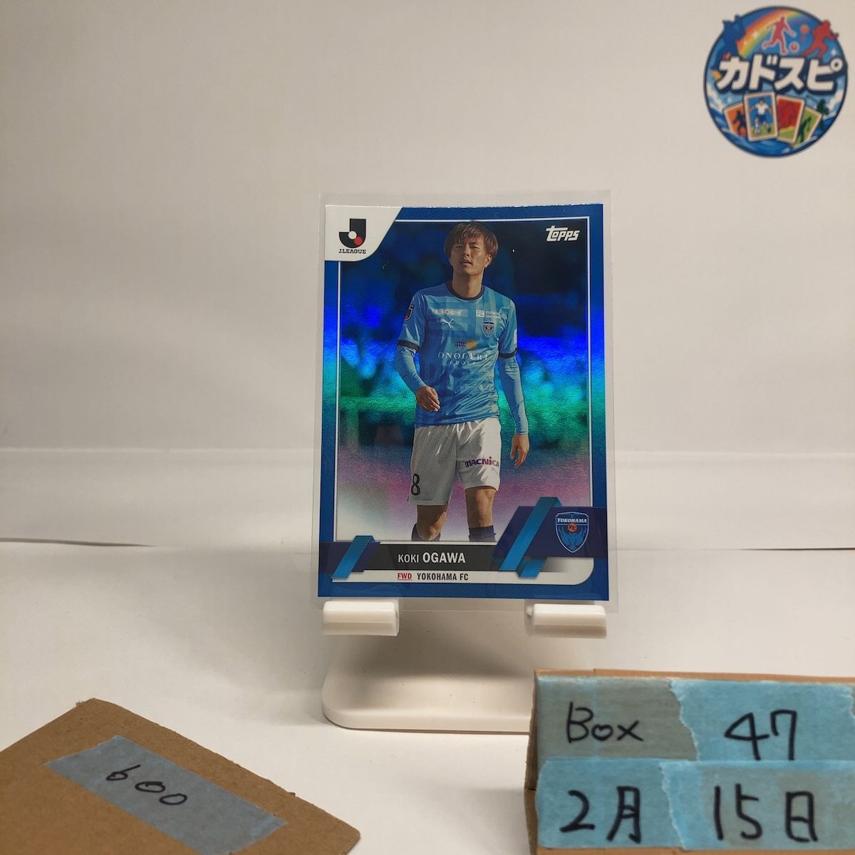 2023 Topps Jリーグ 小川航基 Koki Ogawa 59/75 横浜FC Blue カード