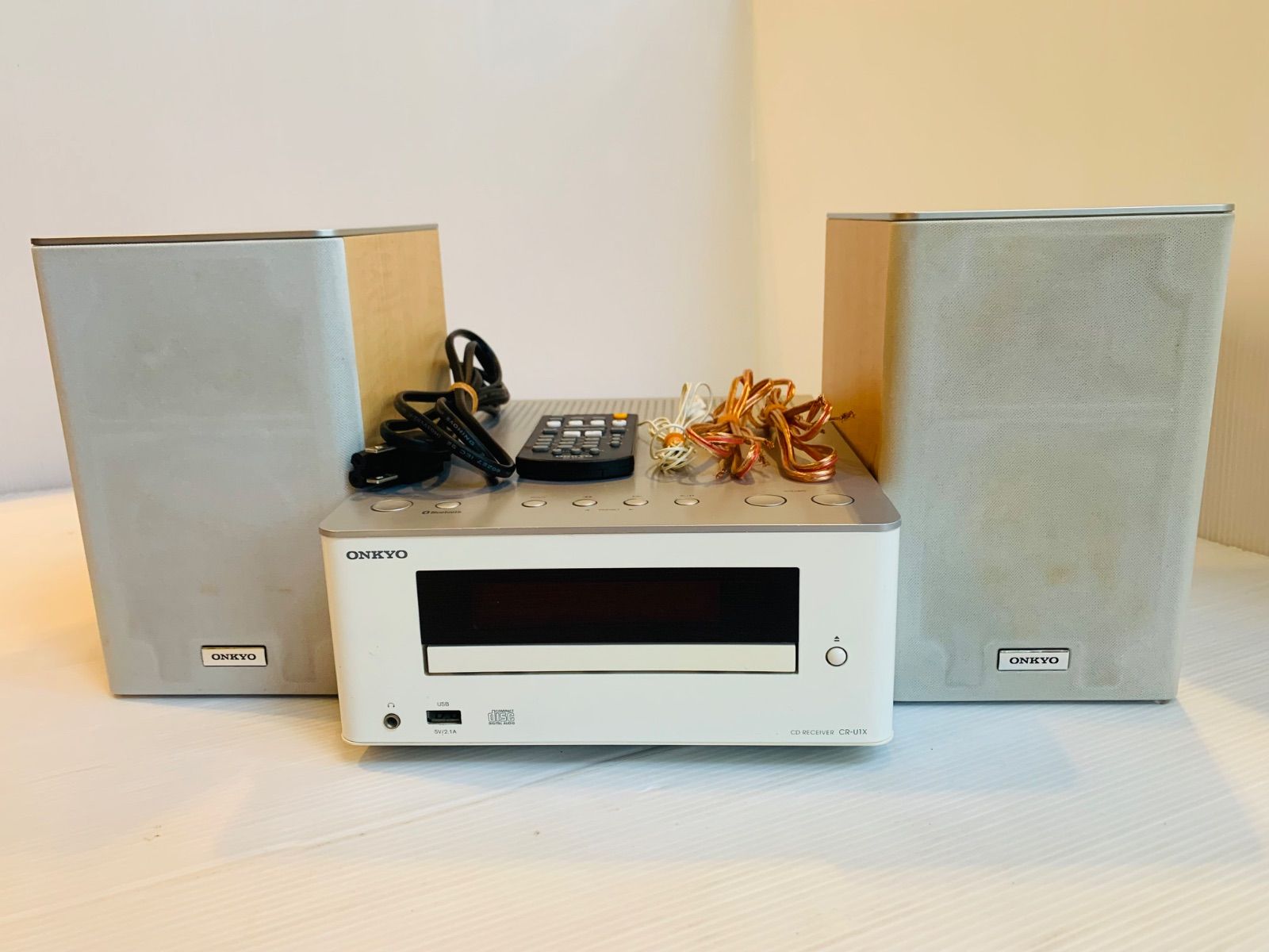 動作確認済み】ONKYO CDレシーバーシステム X-U1X（CR-U1X） - メルカリ