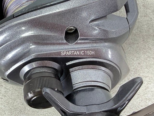 リール【中古】DAIWA ダイワ カウンター付き ベイトリール SPARTAN IC