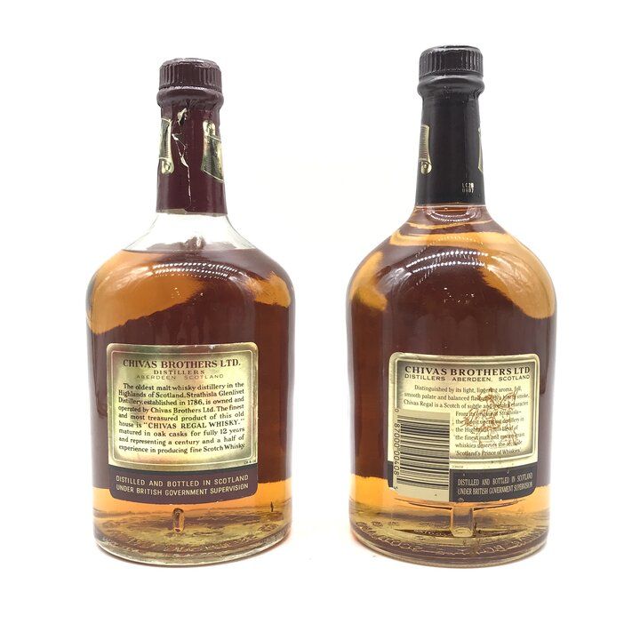 未開栓 Chivas Regal シーバスリーガル 12年 スコッチ ウイスキー 43度