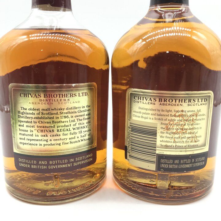 未開栓 シーバスリーガル 12年 スコッチ ウイスキー 43% 希少価値 未開栓 Chivas Regal シーバスリーガル 12年 スコッチ ウイスキー 43度