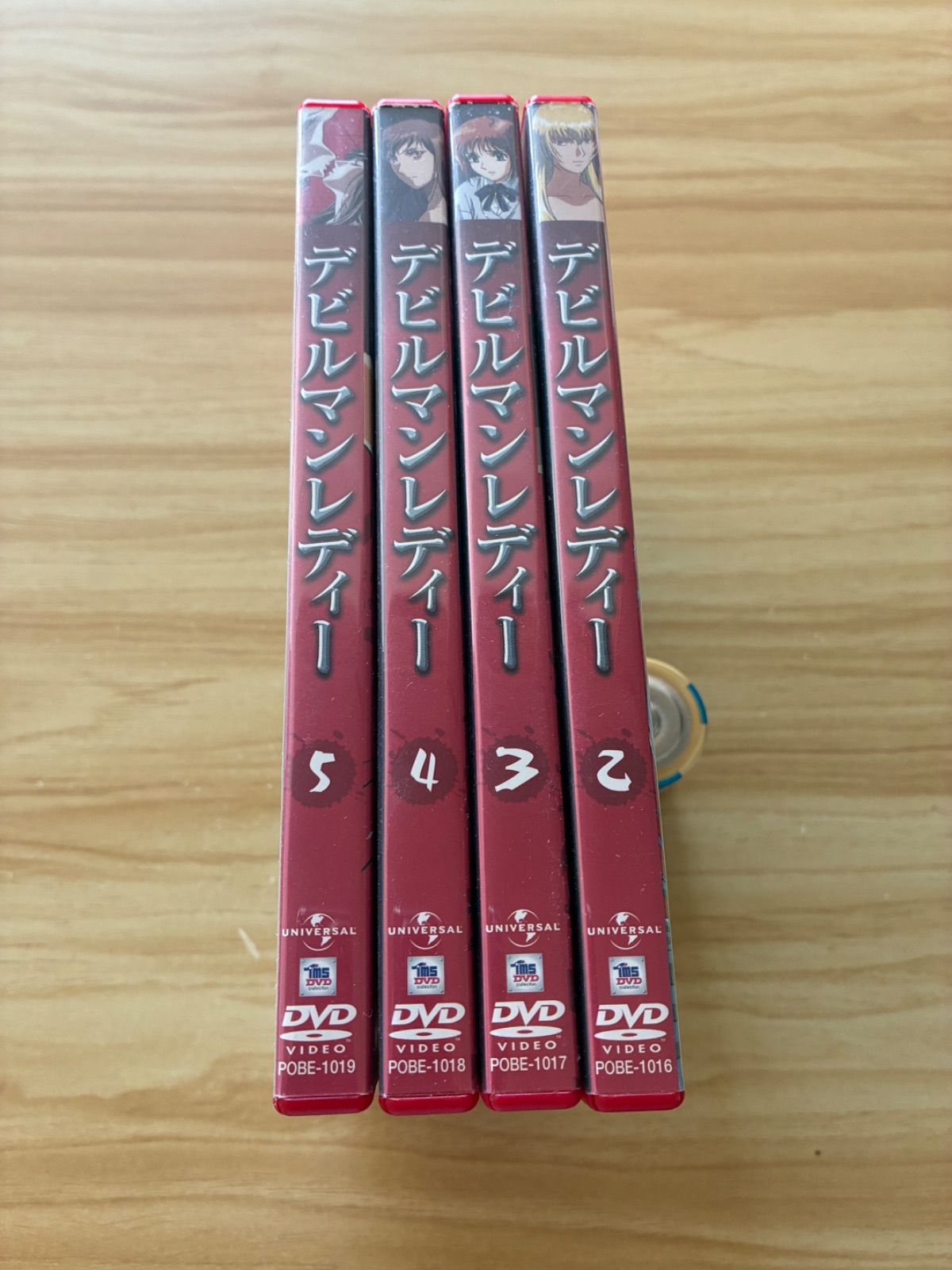 中古][DVD] デビルマンレディー 第2-5巻セット / M09589 - メルカリ