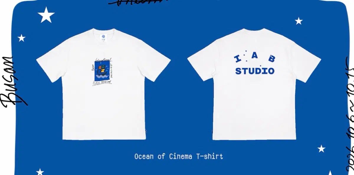 プサン国際映画祭 ブコック アイアムスタジオ コラボ Tシャツ