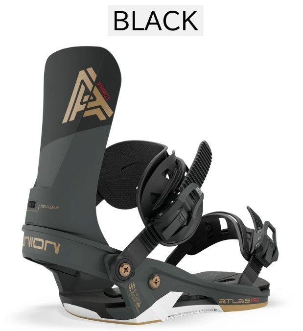 国内正規品 保証付 26-27 Union BINDING ATLAS PRO BLACK Mサイズ ユニオン アトラスプロ スノーボード ビンディング バインディング スノボ ブラック 黒 2026-2027 土日祝発送 40,090円