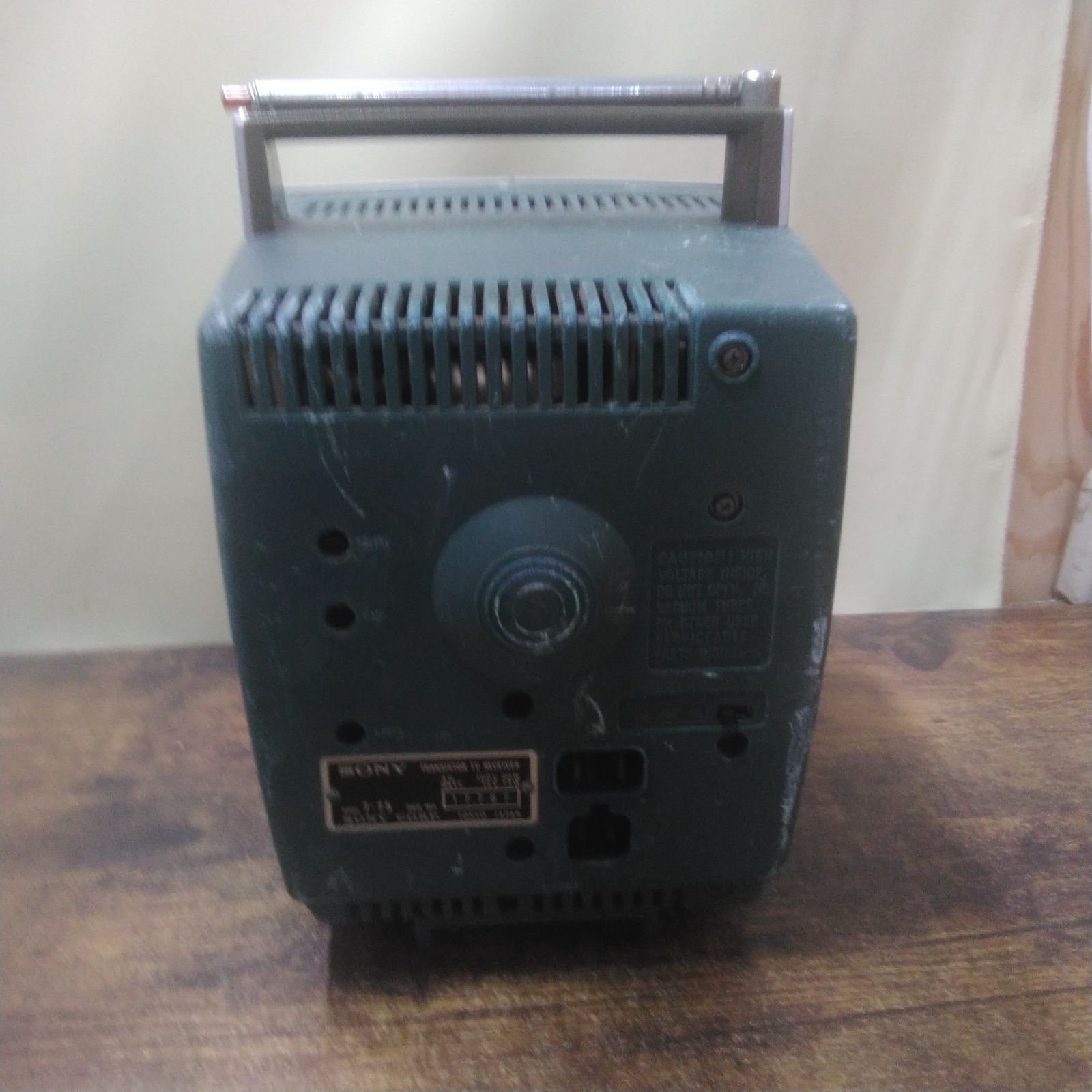 ソニー テレビ トランジスタ・テレビ・レシーバー 7−75 電源コード