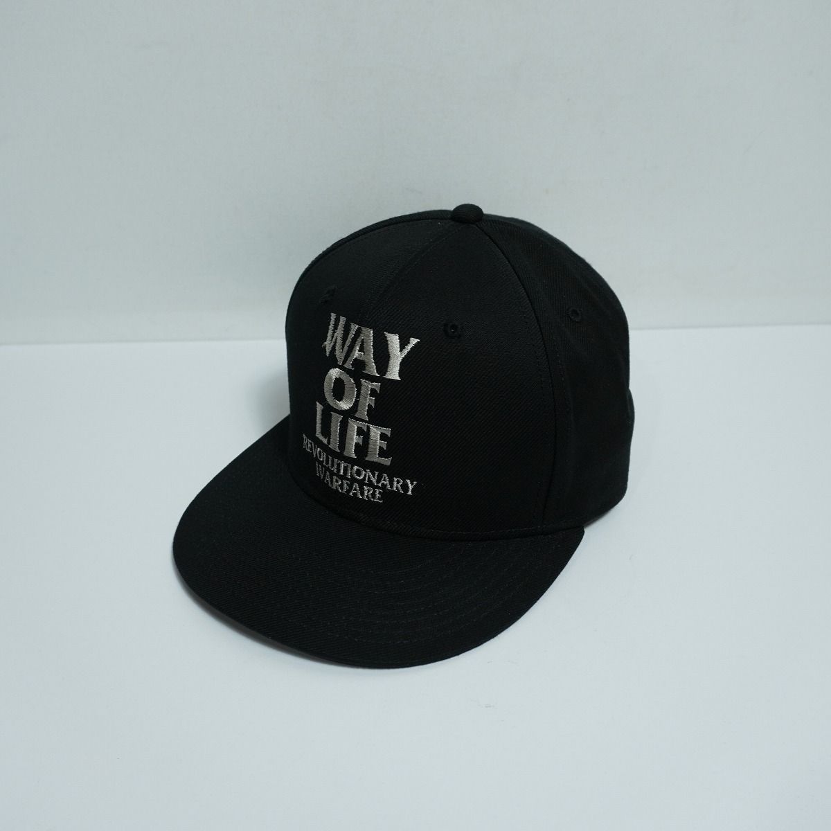 WAY OF LIFE スナップバック キャップ 帽子 RATS ラッツ EMBROIDERY CAP WAY OF LIFE 刺繍ロゴ ベースボール