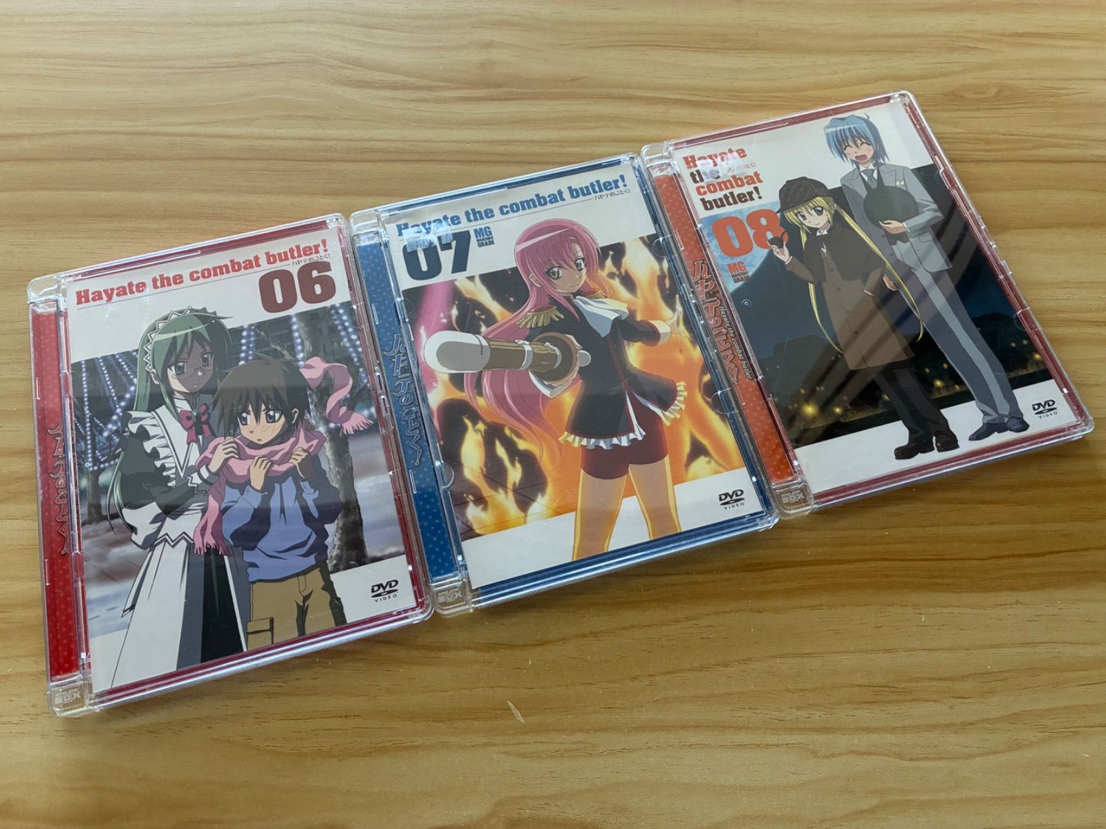 中古][ DVD] ハヤテのごとく! 06-08 (3巻セット)+ ハヤテのごとく OVA