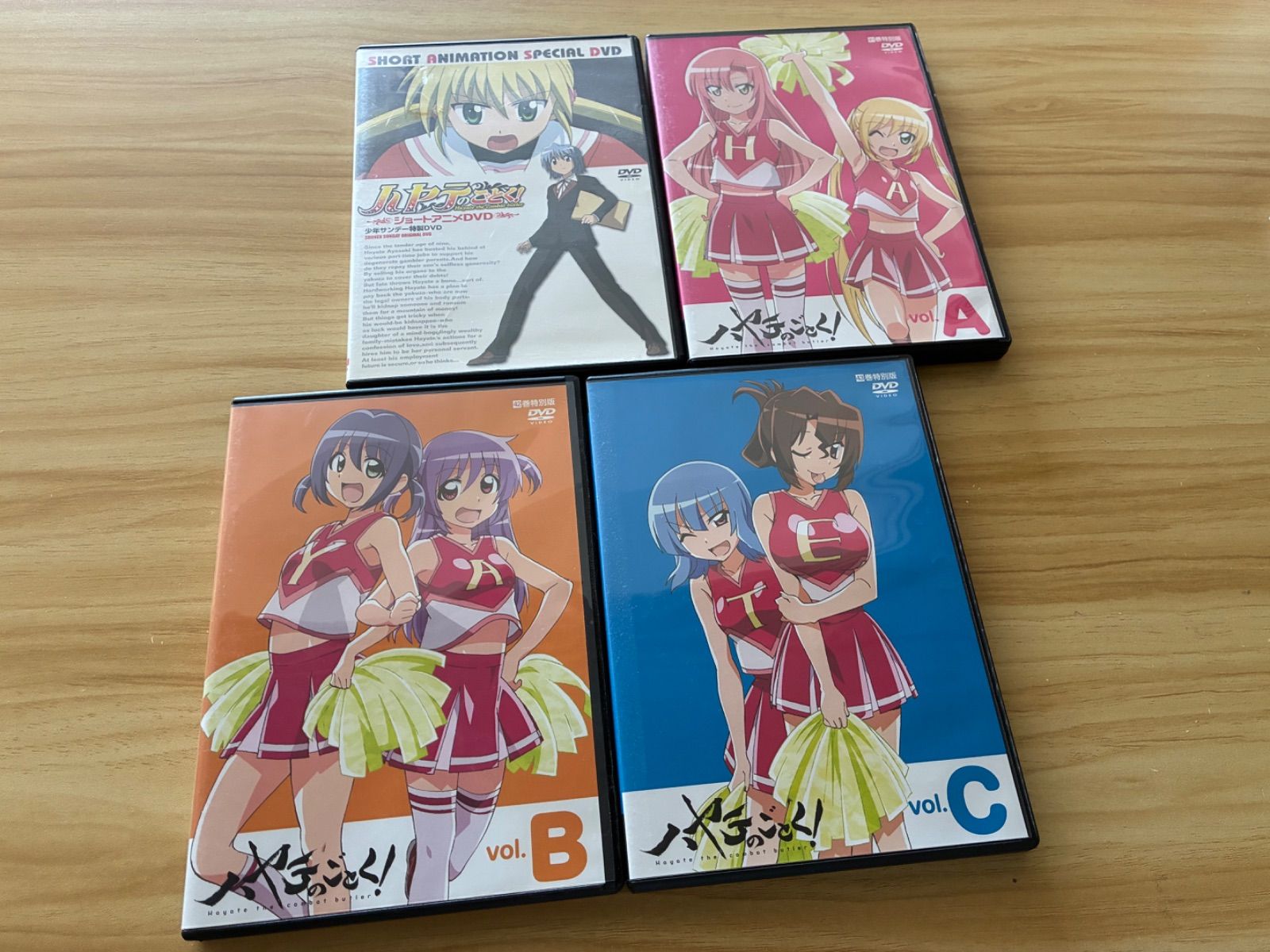 中古][ DVD] ハヤテのごとく! 06-08 (3巻セット)+ ハヤテのごとく OVA