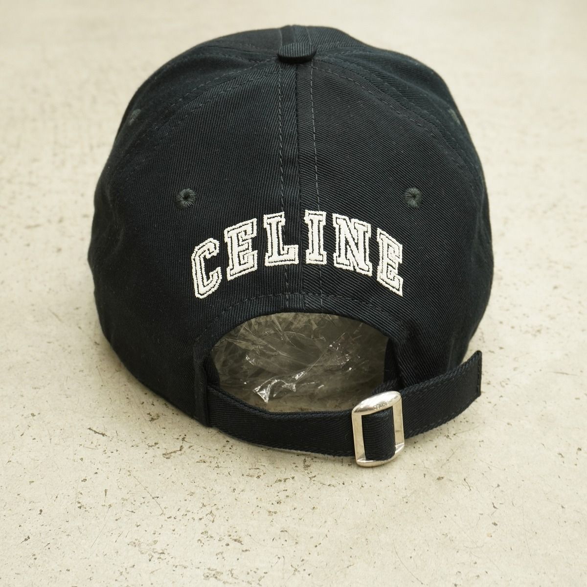 美品 CELINE セリーヌ Back Logo Baseball Cap ベースボール キャップ