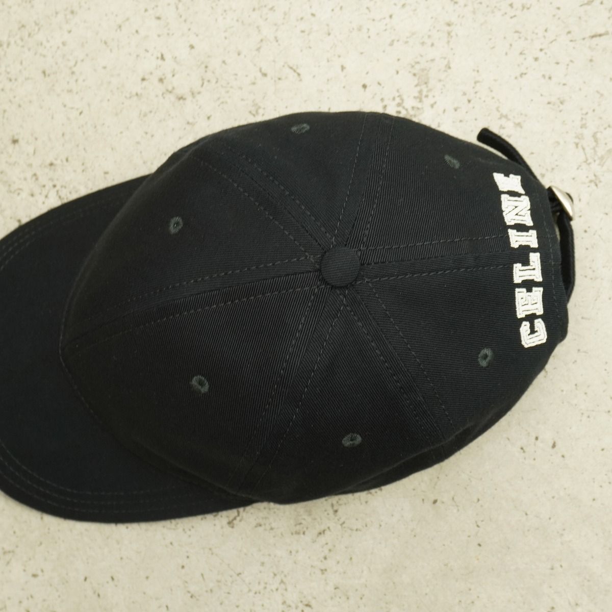 美品 CELINE セリーヌ Back Logo Baseball Cap ベースボール キャップ