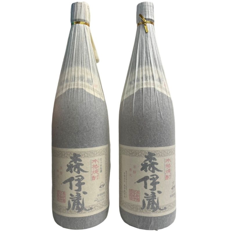 森伊蔵 2本セット 未開栓 焼酎 2本セット 森伊蔵 1800ml 25度 森伊蔵酒造 【未開栓品