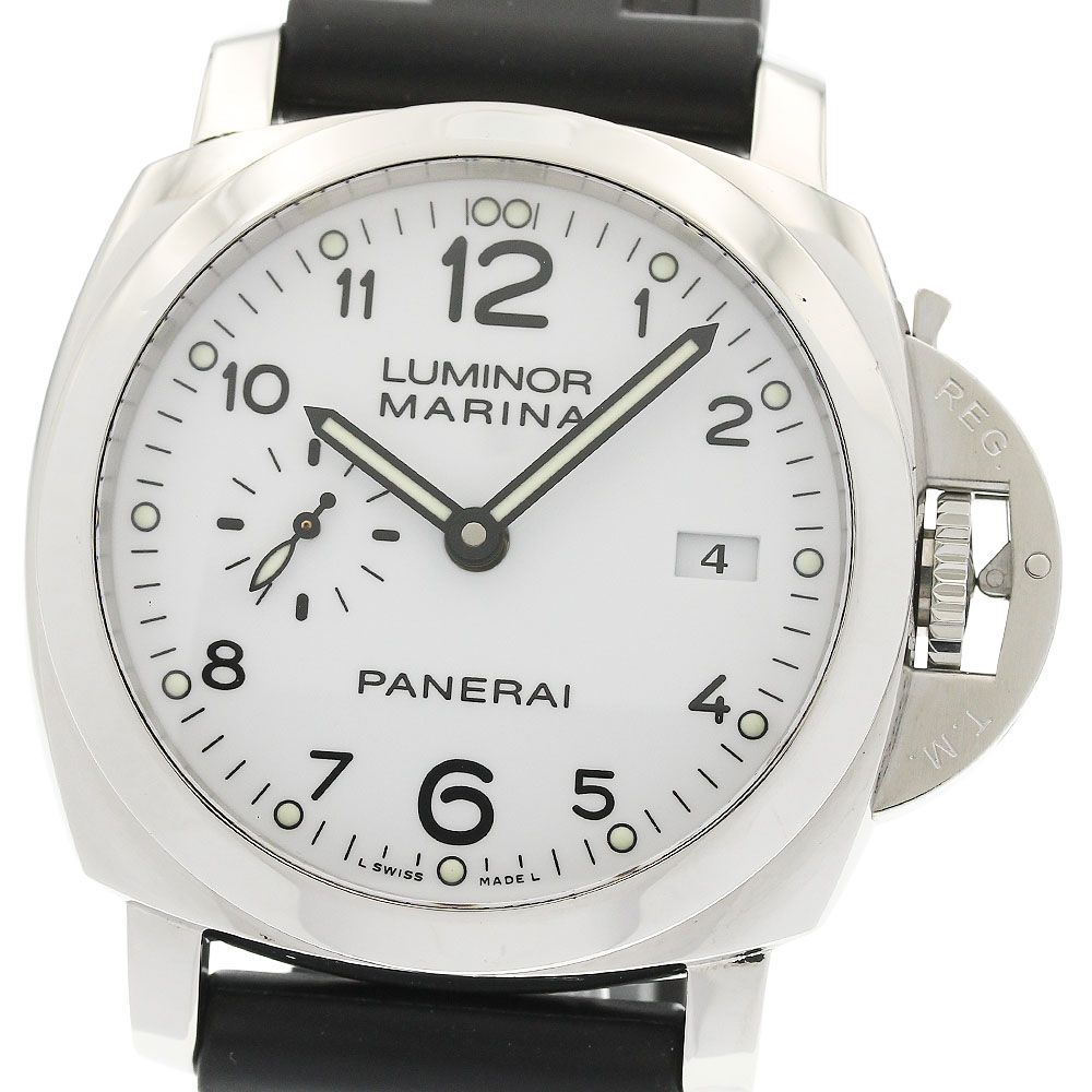 パネライ PANERAI PAM00499 ルミノール1950 3DAYS アッチャイオ デイト 自動巻き メンズ 保証書付き_984757
