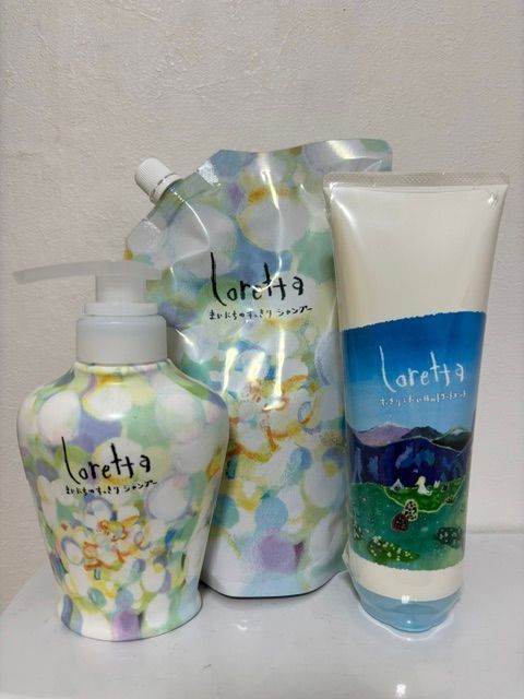 ロレッタ まいにちのすっきりシャンプー本体300ml・詰め替え用500ml