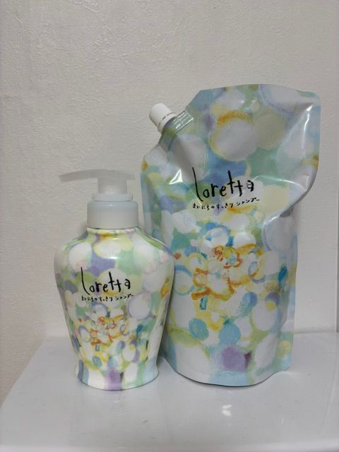 ロレッタ まいにちのすっきりシャンプー300ml・詰め替え用500ml