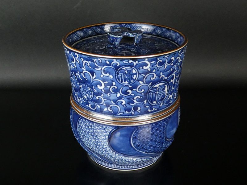 加藤利昌 作「祥瑞 水指」共箱 保証品 茶道具 /U86 - メルカリ