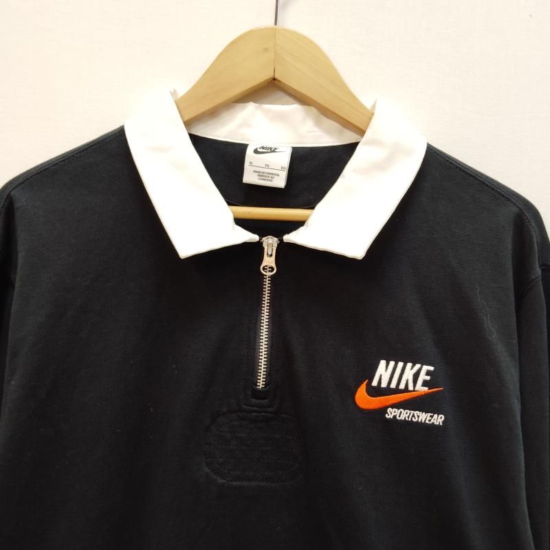 ナイキ ラガーシャツ ハーフジップ 長袖 ポロシャツ メンズ XL ISItems