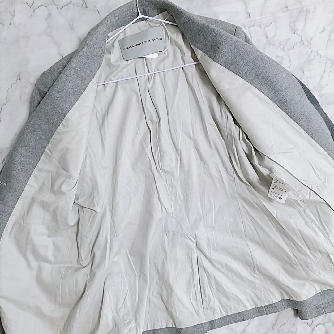 極美品】エルマンノ シェルヴィーノ ERMANNO SCERVINO テーラード