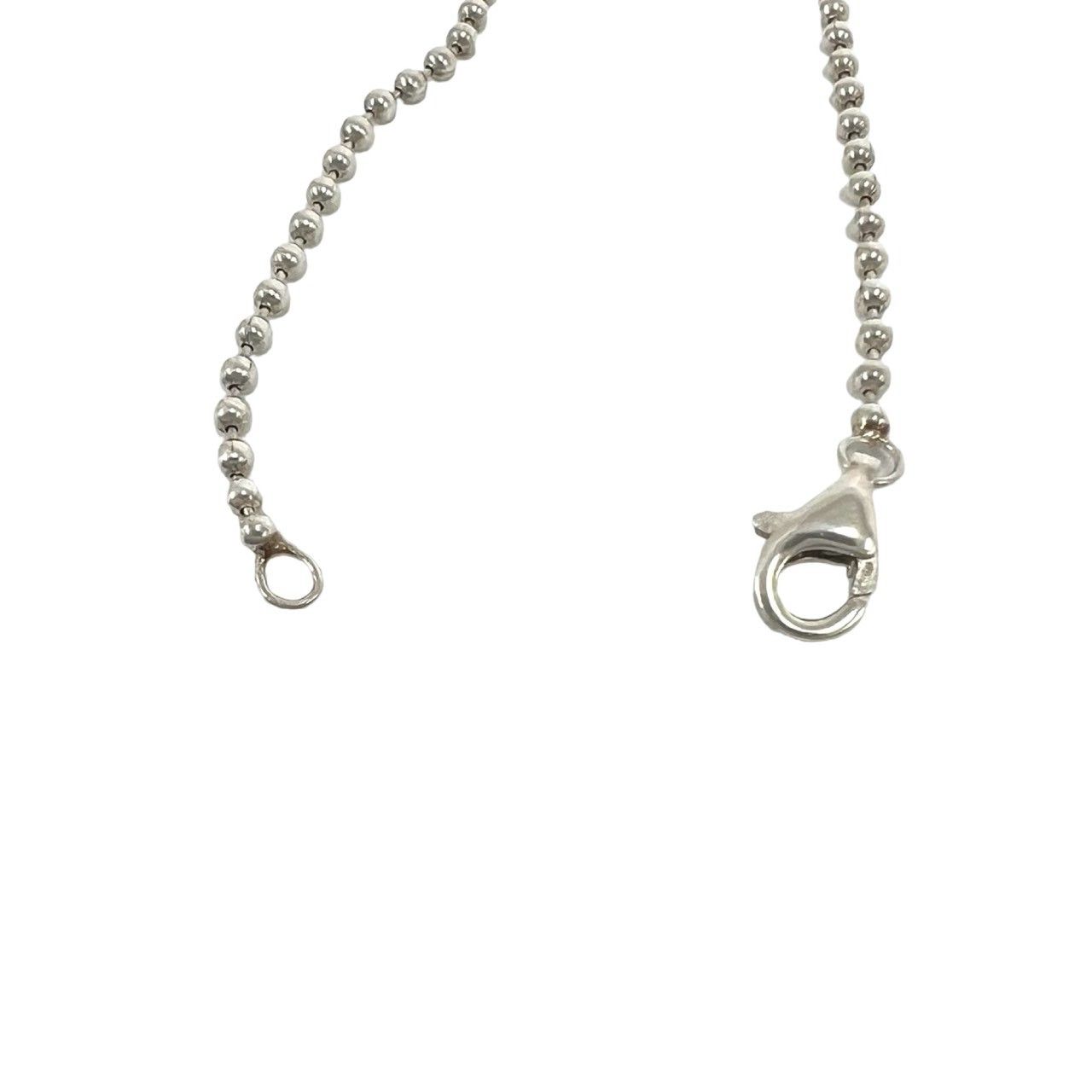 極美品✨ ティファニー ネックレス クロス ボールチェーン AG925 極 美品 TIFFANY&Co. ティファニー ヴィンテージ ローマンクロス