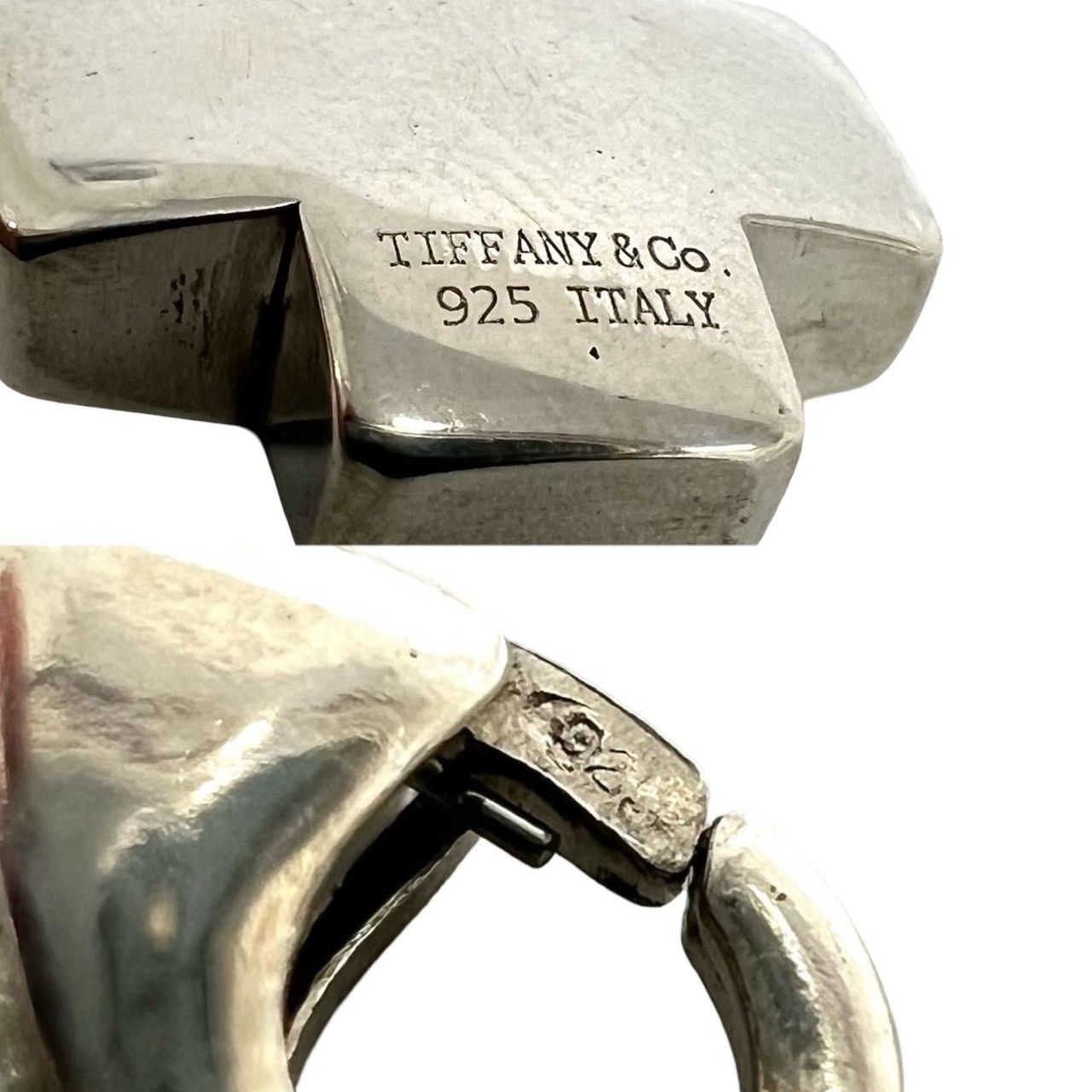 極 美品 TIFFANY&Co. ティファニー ヴィンテージ ローマンクロス